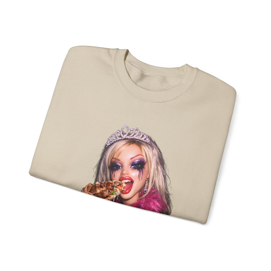 Princess Punk Sweatshirt – Freches Party-Motiv mit Drag-Queen-Glam