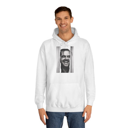 Shining Hoodie – Jack Torrance Kult-Horror Motiv | Jack Nicholson Fan Kapuzenpullover für Filmfans