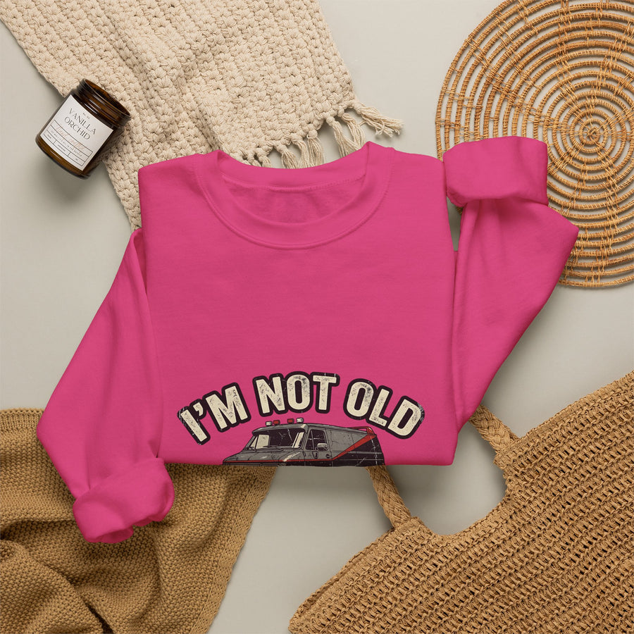 I'm Not Old I'm Classic Sweat – Van Rétro Culte Cadeau 50 ans Homme