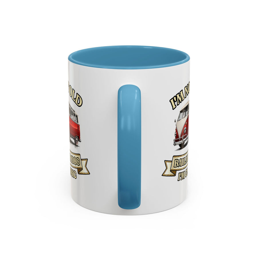 Geschenk zum 40. Geburtstag – Tasse Jahrgang 1986 VW Bulli