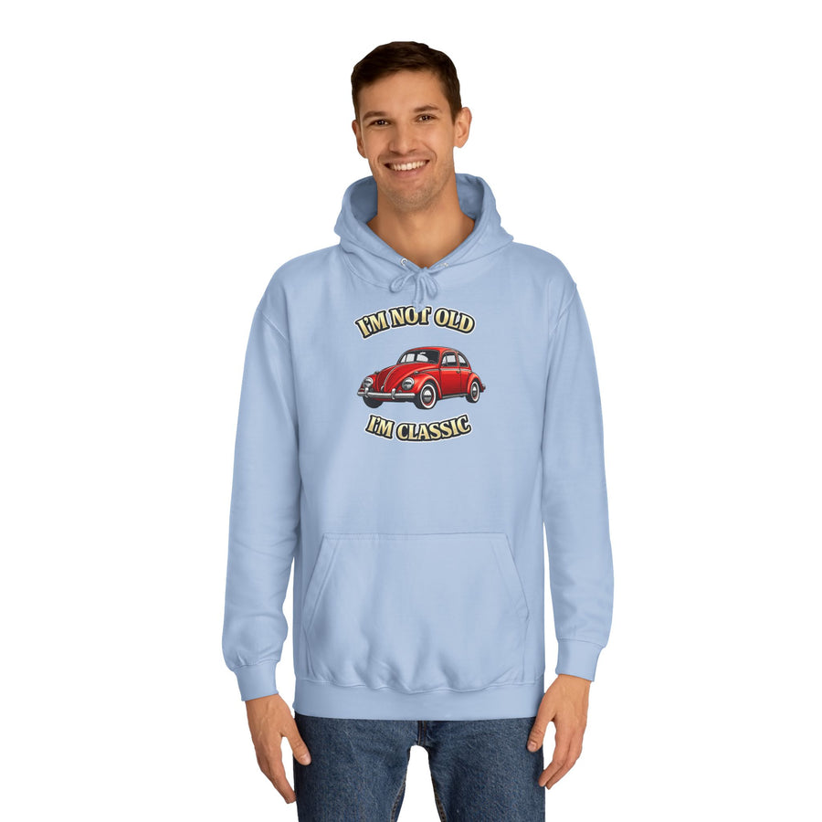 True Insights Vintage VW Käfer Hoodie – I'm Not Old I'm Classic Geschenk für Käfer-Fans