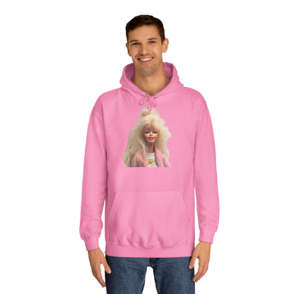 Retro Barbie Puppe T-Shirt Damen | 80er Jahre Style Doll Print Shirt | Nostalgie Geschenk für Puppen-Fans