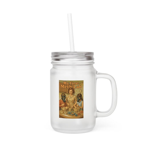 Jar Mug – “My First Meth Lab” (vintage edition with handle)