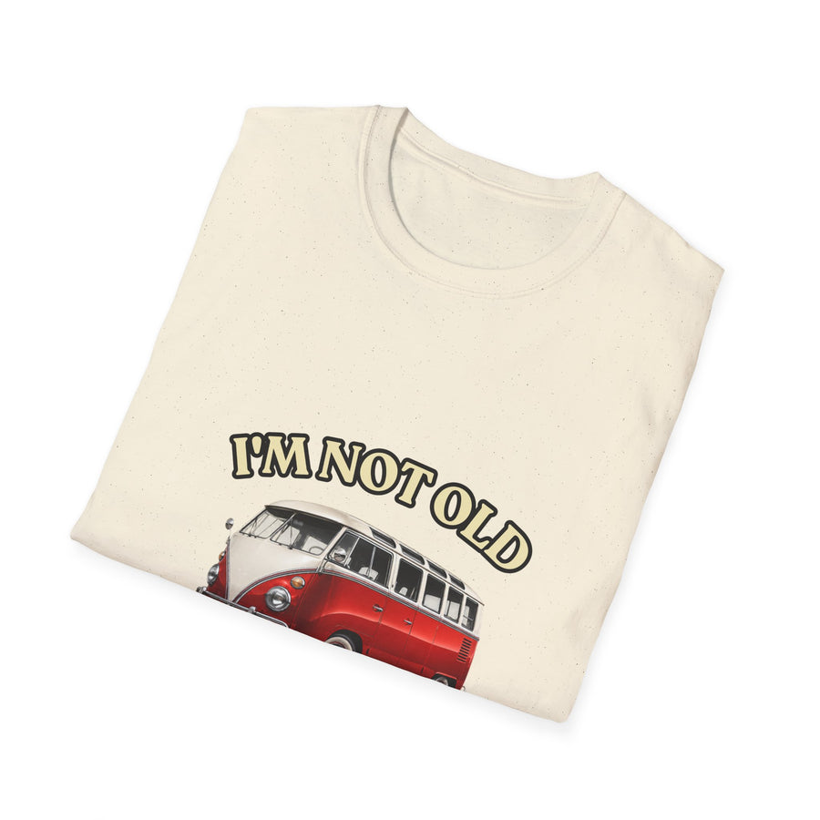 True Insights T-Shirt Baujahr 1986 Retro Bulli Bus im Lifestyle-Look, Unisex Geburtstagsgeschenk