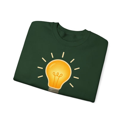 Sweatshirt – WATT? Sweatshirt für Elektriker & Technikfans | Lustiges Glühbirnen-Motiv | True Insights Design mit Humor