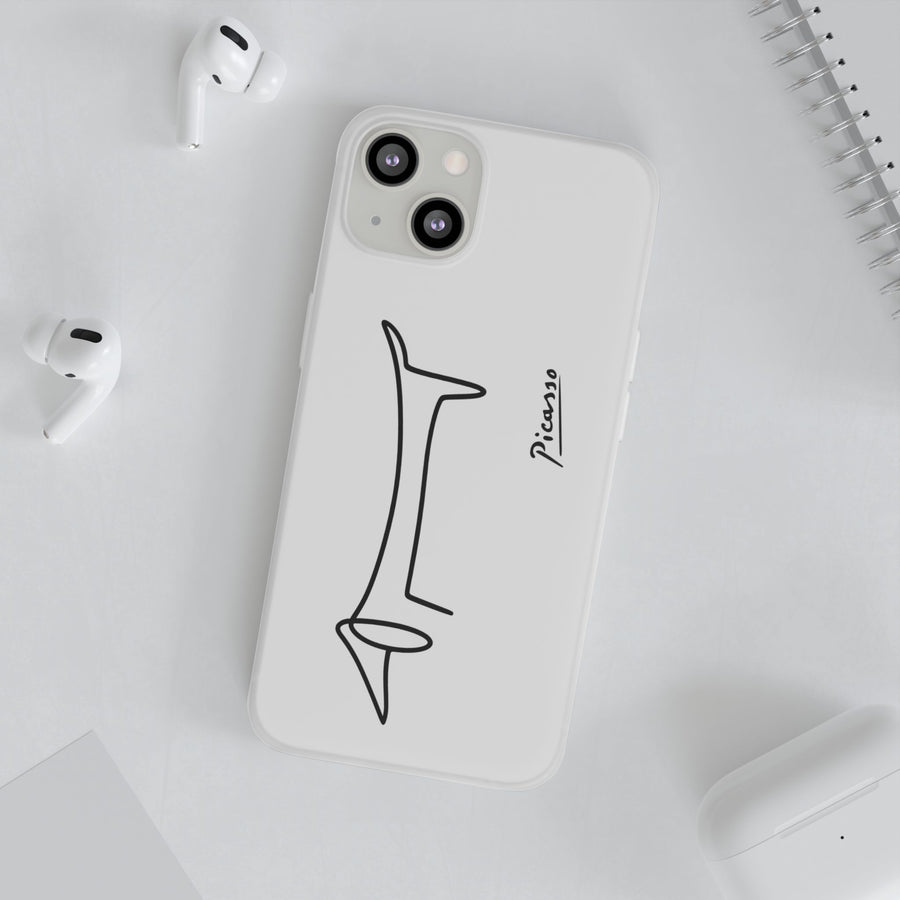 Picasso Cubisme Noir | Coque de téléphone | L'art à l'état pur