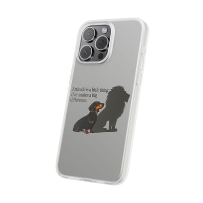 Dackel Löwenschatten – Handyhülle für innere Stärke-Phone Case-True Insights