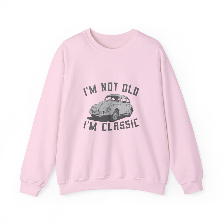 VW Käfer I'm Not Old I'm Classic Sweatshirt – Oldtimer-Geschenk für Käfer-Fans