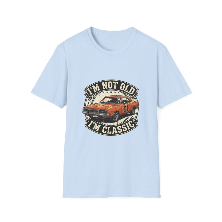 True Insights T-Shirt Im Not Old Im Classic Retro Motiv in Hellblau