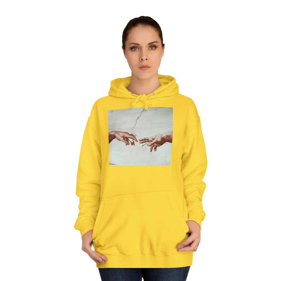 The Deal Hoodie – Michelangelo-Parodie mit schwarzem Humor