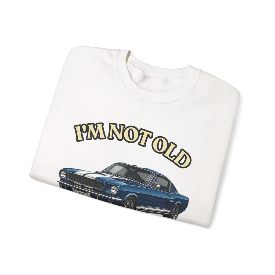 Geschenk zum 50. Geburtstag – Sweatshirt Jahrgang 1976 Muscle Car