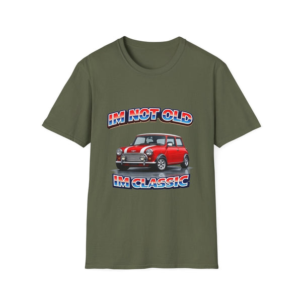 True Insights T-Shirt Im Not Old Im Classic Retro Oldtimer Motiv in Military Green