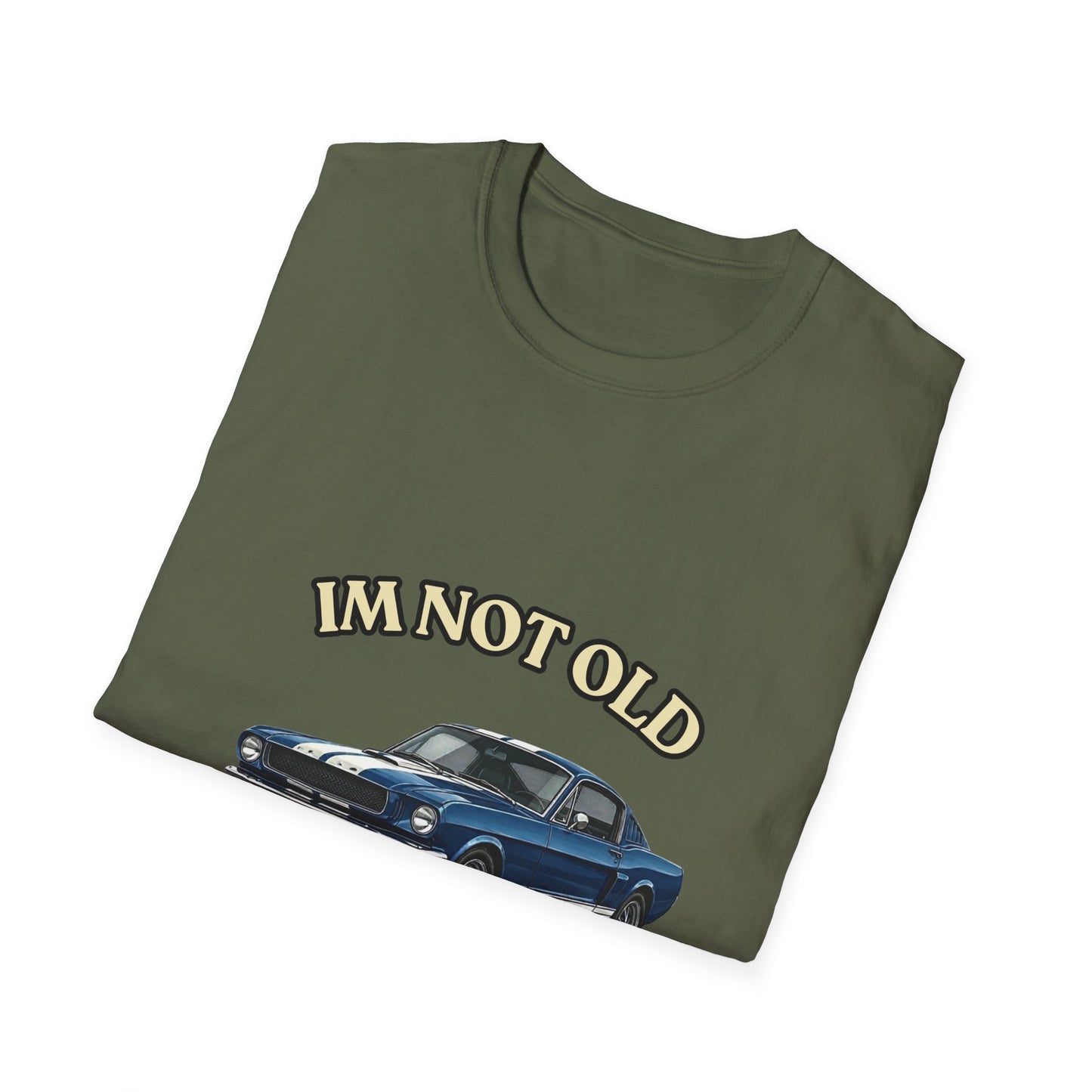 Im Not Old I'm Classic Baujahr 1976 T-Shirt - Vintage Muscle Car Geschenk zum 50. Geburtstag für Oldtimer Fans