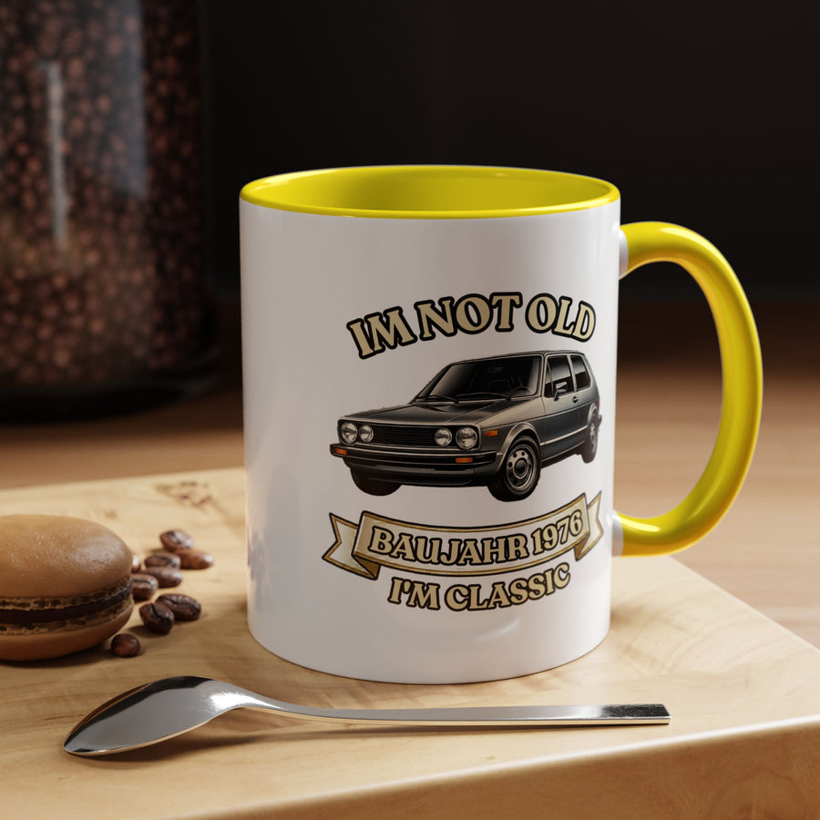 Mug Baujahr 1976 - I'm Not Old I'm Classic - Tasse à café humoristique pour les 50 ans