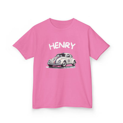 Kids Classic Beetle Tee — Vintage VW Car Graphic "I’m Not Old I’m Classic"