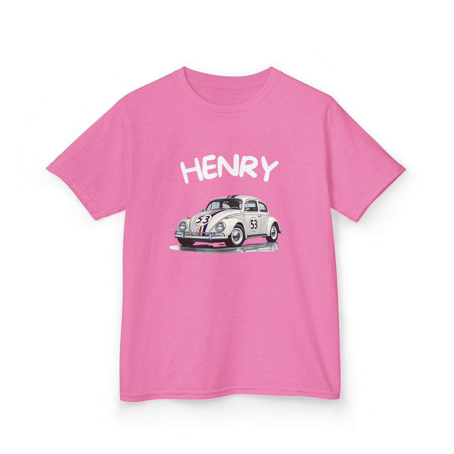 Kids Classic Beetle Tee — Vintage VW Car Graphic “I'm Not Old I'm Classic”