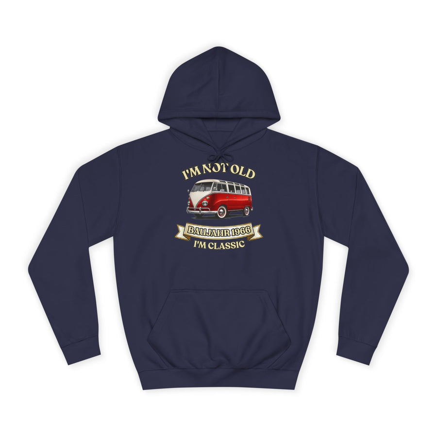Geschenk zum 60. Geburtstag – Hoodie Jahrgang 1966 VW Bulli