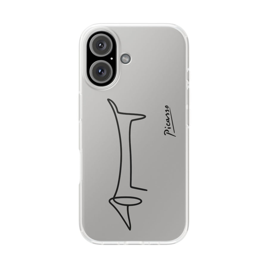 Picasso Cubisme Noir | Coque de téléphone | L'art à l'état pur
