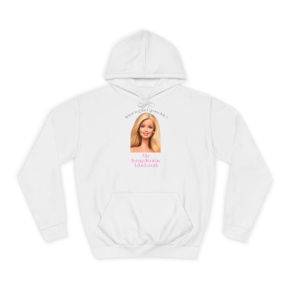 Lustiges Hoodie 'In my dreams I don't work' – Witziger Spruch Traumjob Kapuzenpullover für Faulenzer & Antiarbeit-Fans
