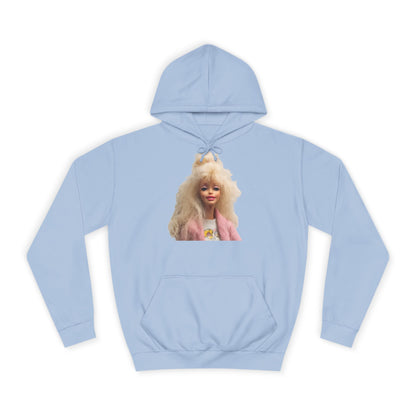Retro Barbie Puppe T-Shirt Damen | 80er Jahre Style Doll Print Shirt | Nostalgie Geschenk für Puppen-Fans