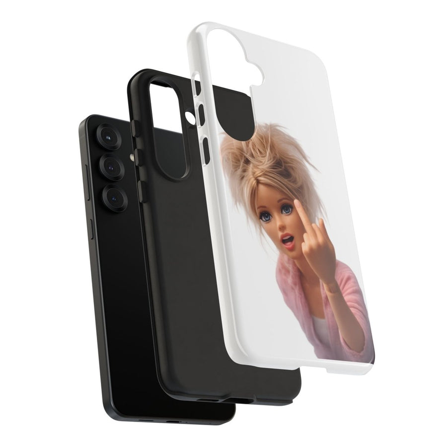 Handyhülle mit Motiv Middle Finger Doll – Freches Design für iPhone & Samsung