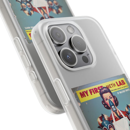 „My First Meth Lab“ Handyhülle – Schwarzer Humor im Retro-Look-Phone Case-True Insights