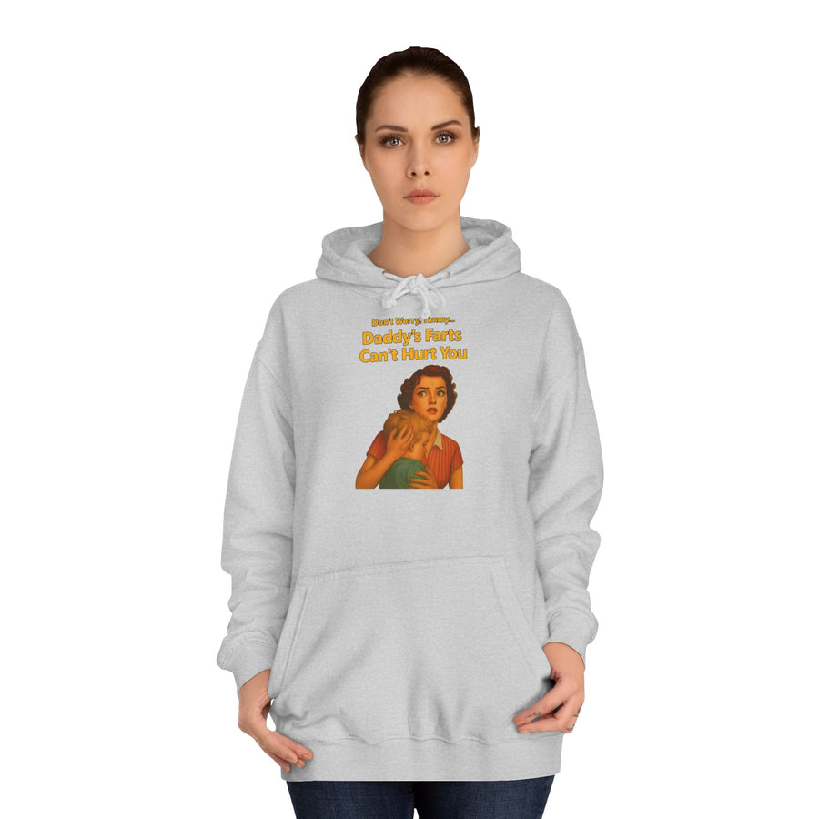 Papa Hoodie „Daddy's Farts Can't Hurt You“ – Das lustige Geschenk für Papa