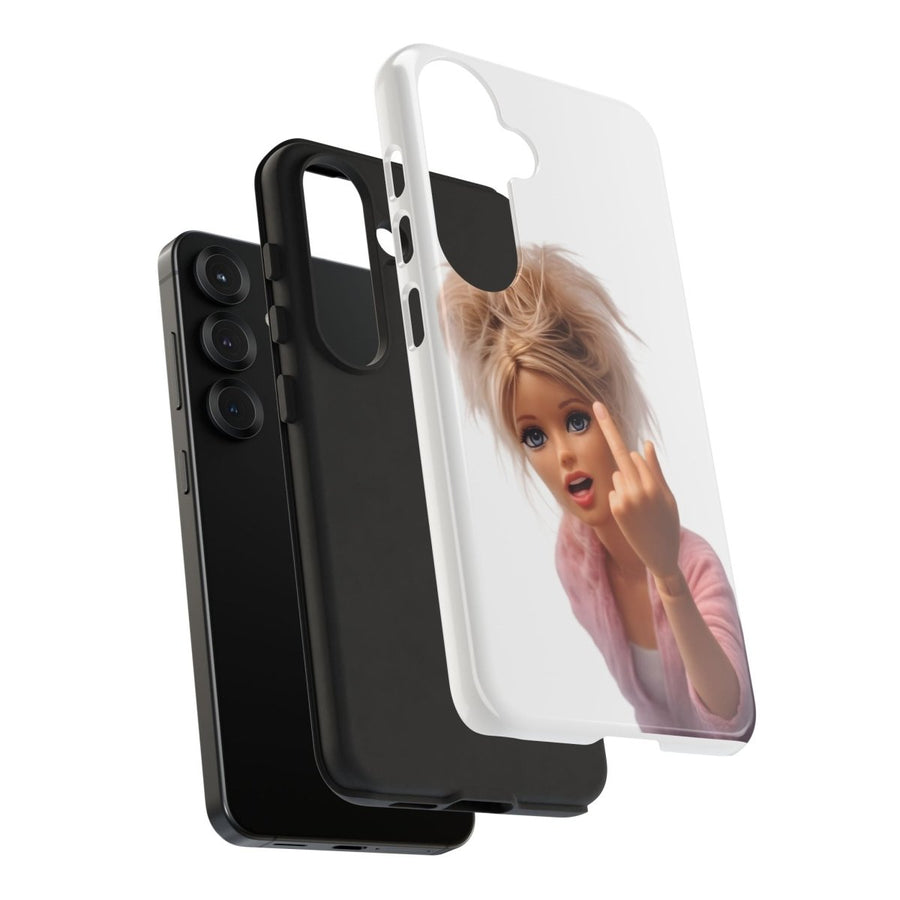 Handyhülle mit Motiv Middle Finger Doll – Freches Design für iPhone & Samsung