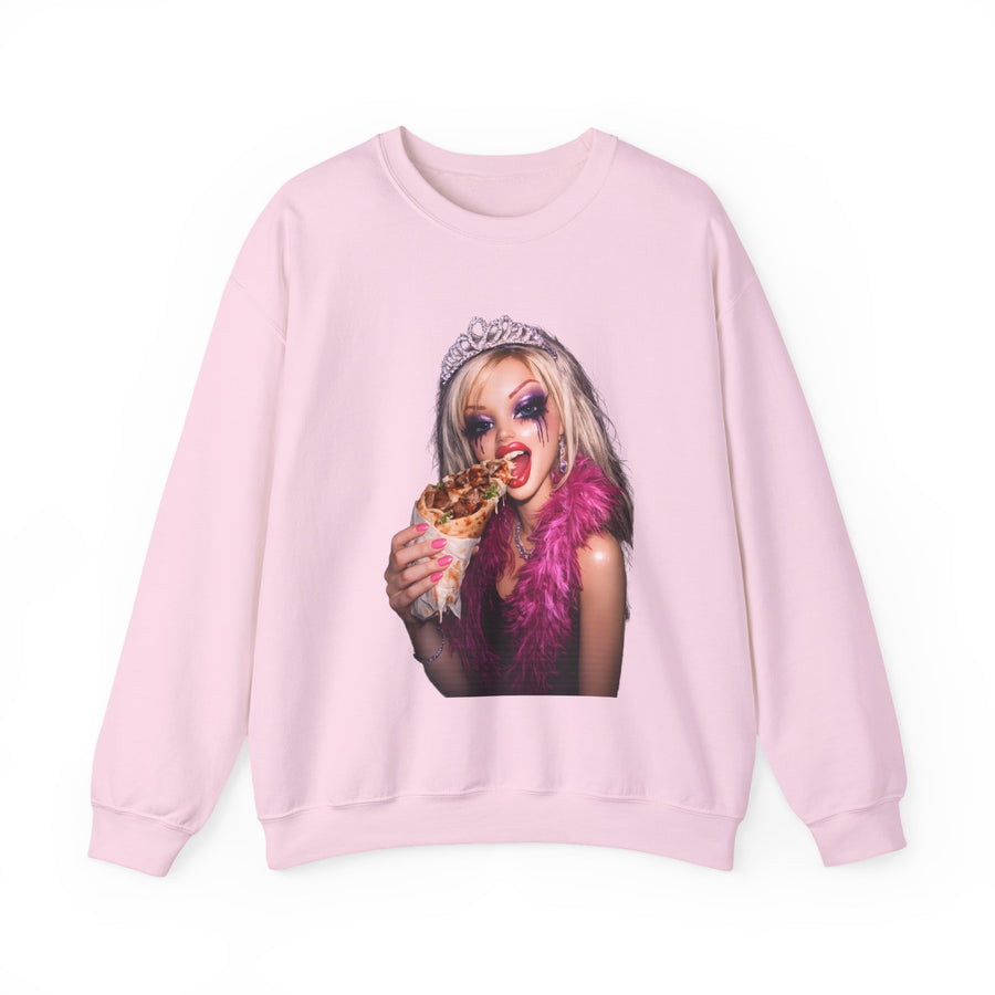 Princess Punk Sweatshirt – Freches Party-Motiv mit Drag-Queen-Glam