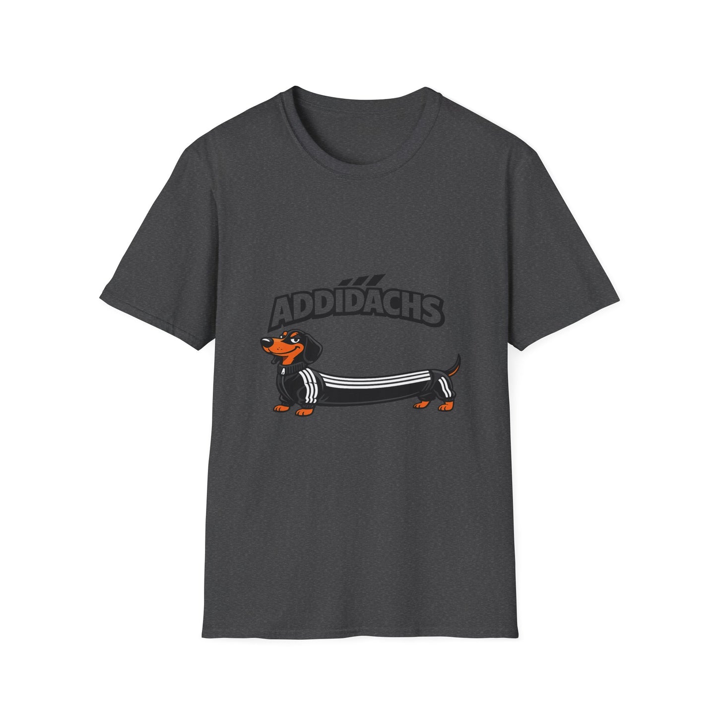 Addidachs T-Shirt – Lustiges Dackel Shirt mit Trainingsanzug