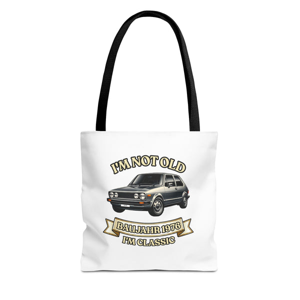Jahrgang 1976 Tote Bag – Geschenk zum 50. Geburtstag | Oldtimer