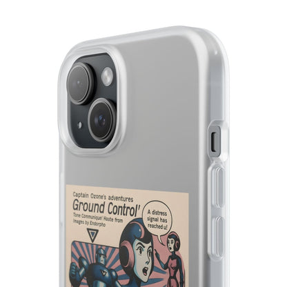 Vintage Motiv – Captain Ozone – Retter der Atmosphäre (und deines Handys) | True Insights Design mit Humor
