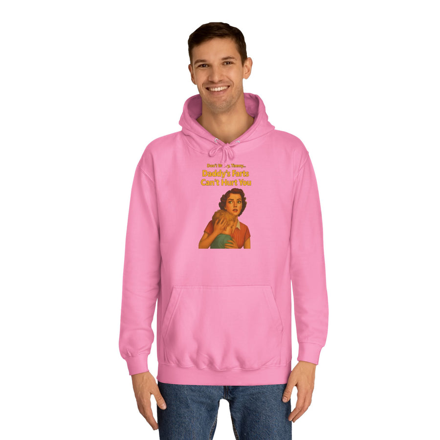 Papa Hoodie „Daddy's Farts Can't Hurt You“ – Das lustige Geschenk für Papa