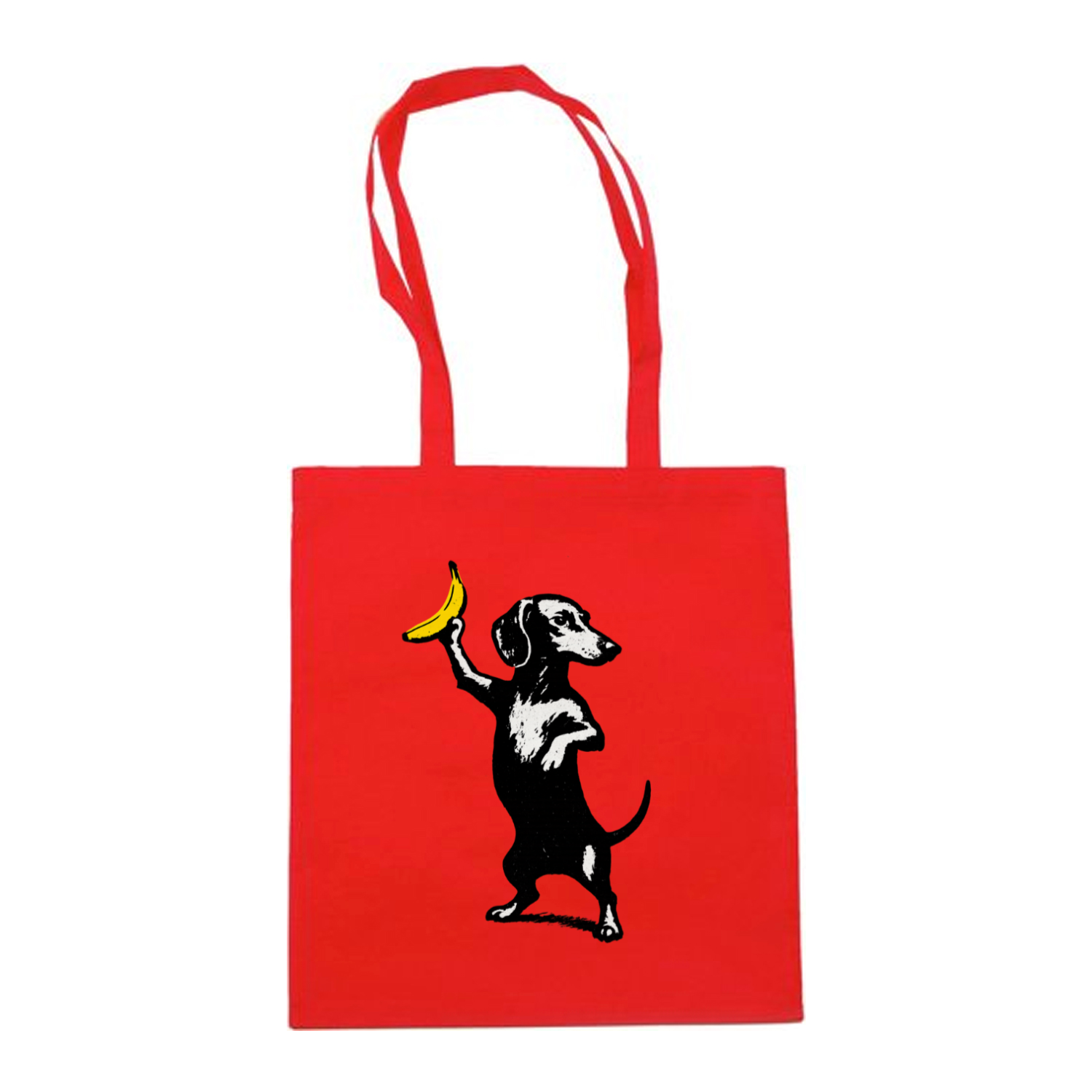 Banana Banksy Dackel - Bag-Bags-True Insights