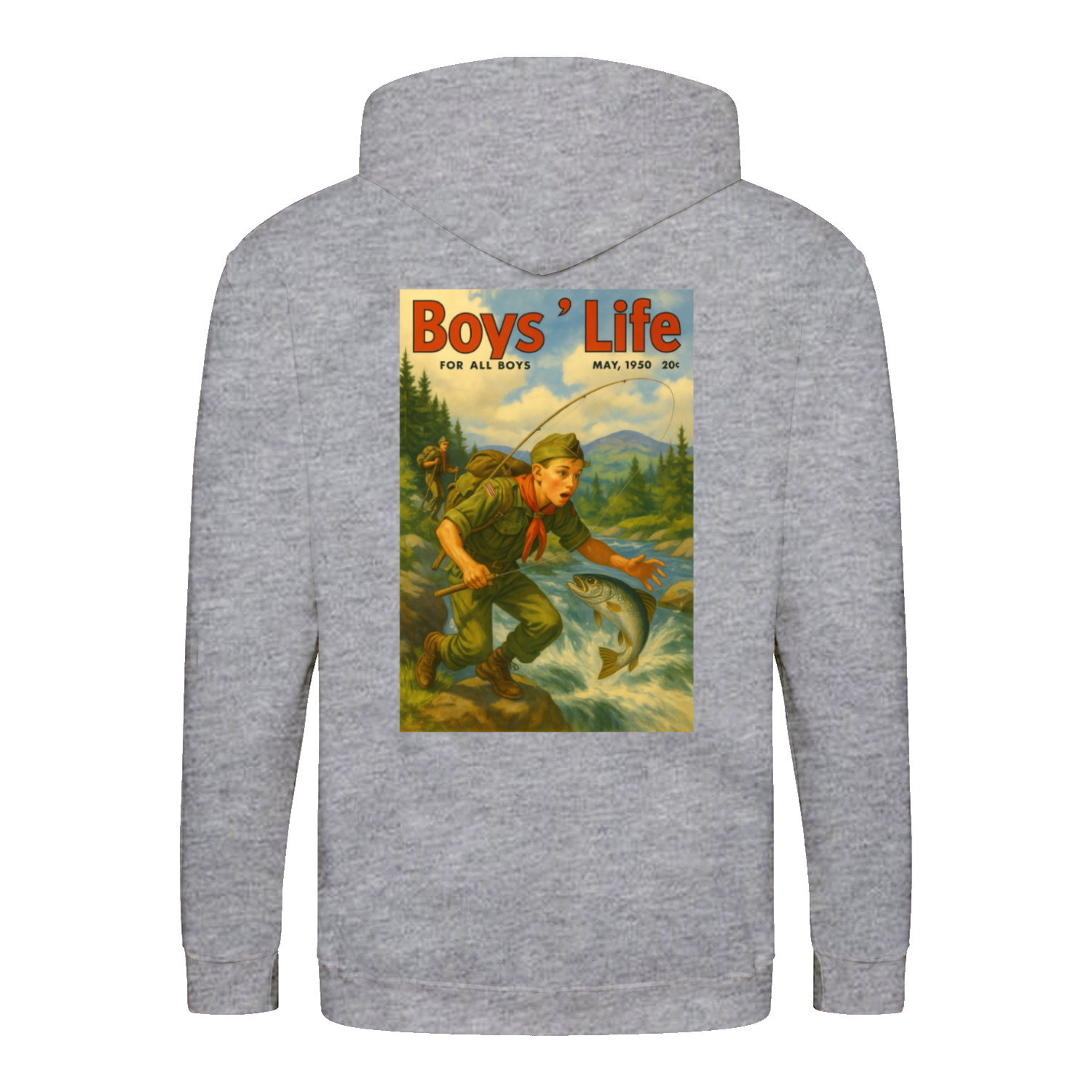 Zip Hoodie Boys Life Retro-True Insights
