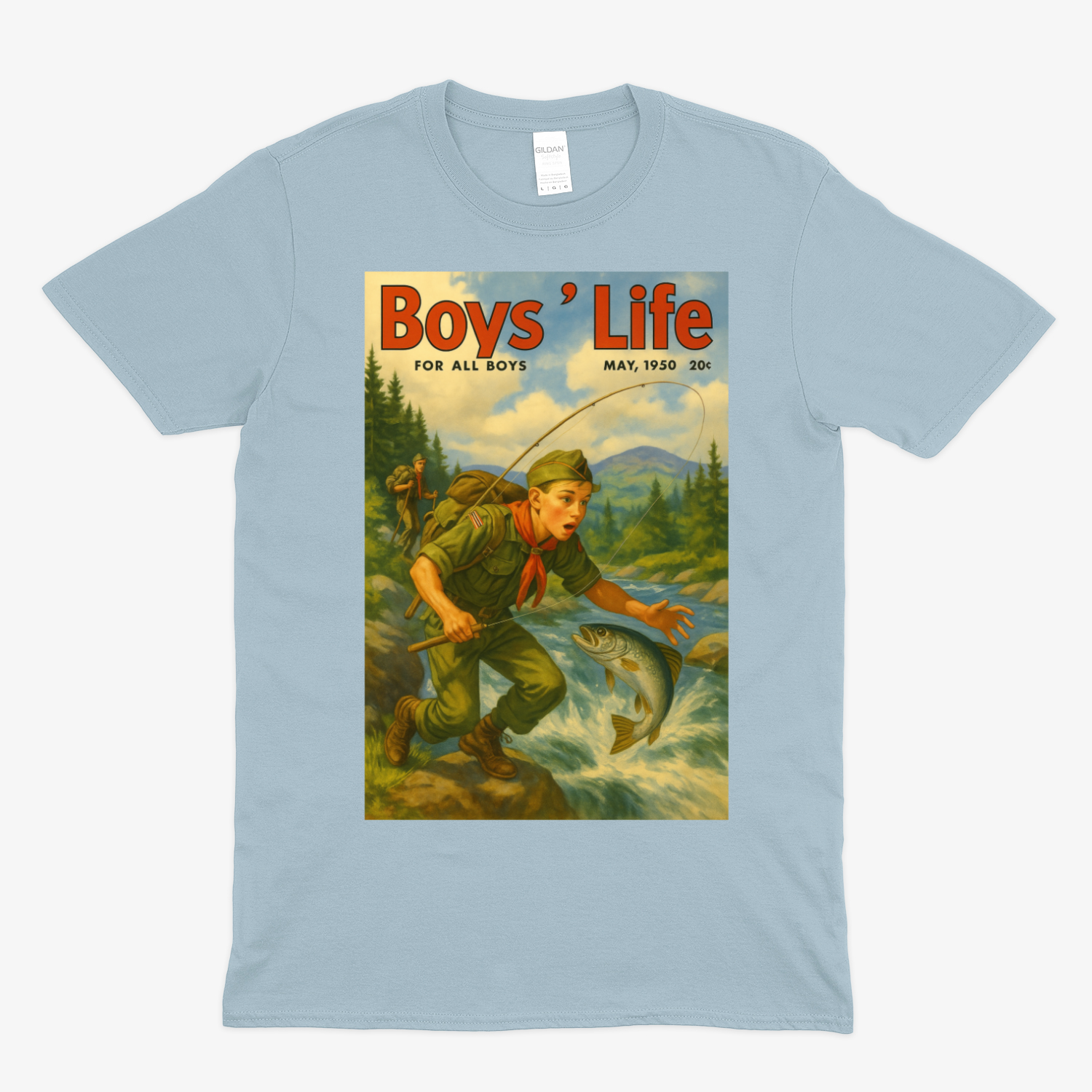 Boys Life T-Shirt Retro-True Insights