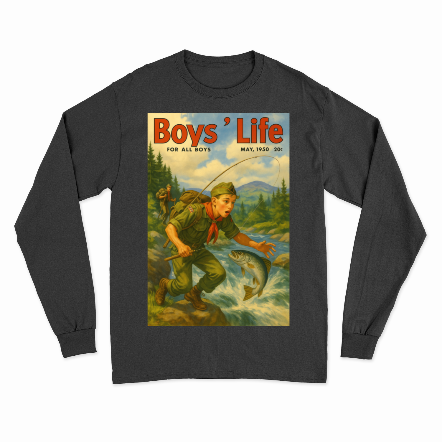 Boys Life Sweatshirt Retro-True Insights