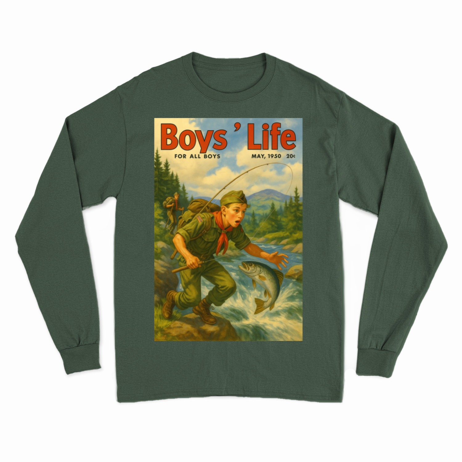 Boys Life Sweatshirt Retro-True Insights