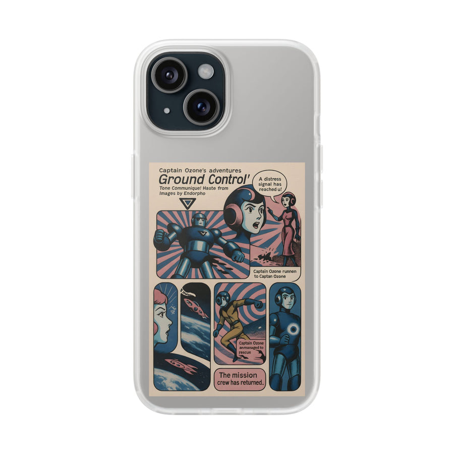 Vintage Motiv – Captain Ozone – Retter der Atmosphäre (und deines Handys) | True Insights Design mit Humor