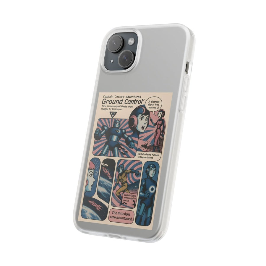 Vintage Motiv – Captain Ozone – Retter der Atmosphäre (und deines Handys) | True Insights Design mit Humor