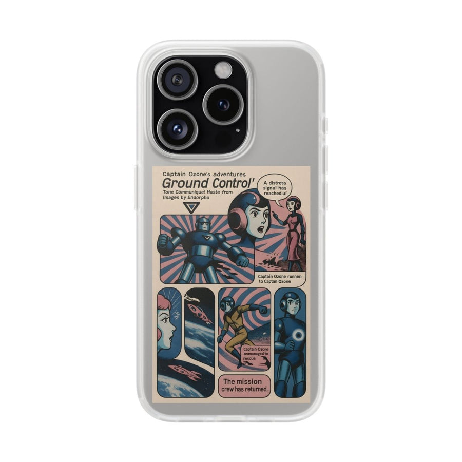Vintage Motiv – Captain Ozone – Retter der Atmosphäre (und deines Handys) | True Insights Design mit Humor