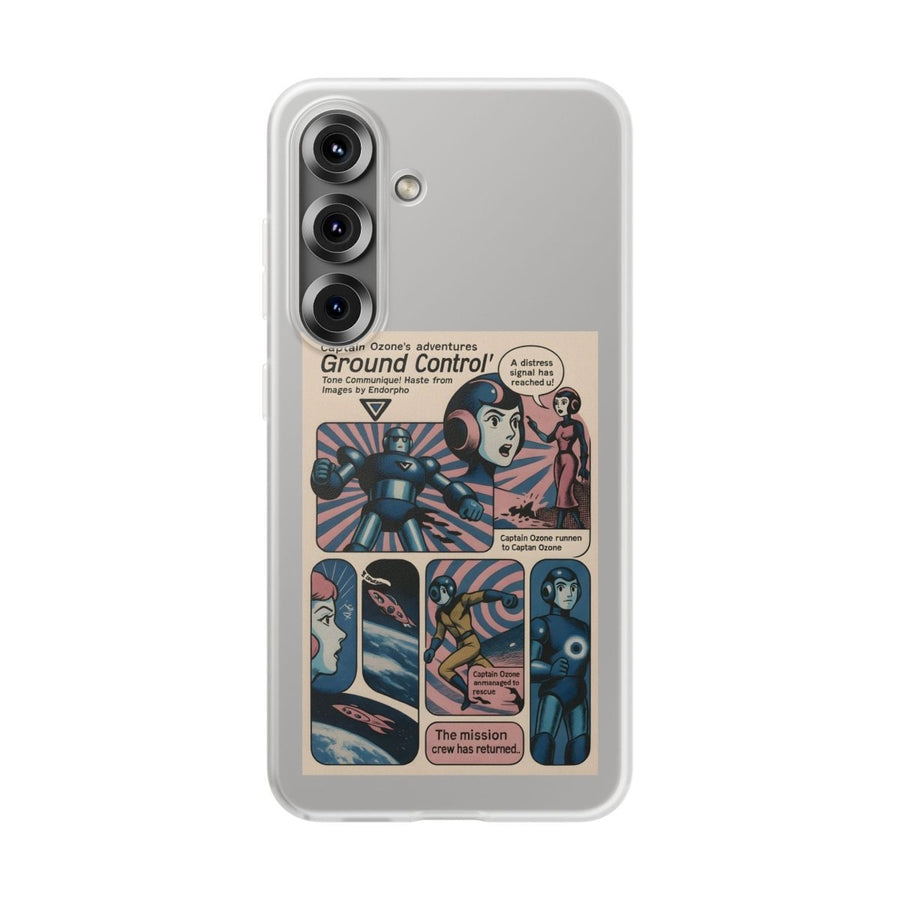 Vintage Motiv – Captain Ozone – Retter der Atmosphäre (und deines Handys) | True Insights Design mit Humor