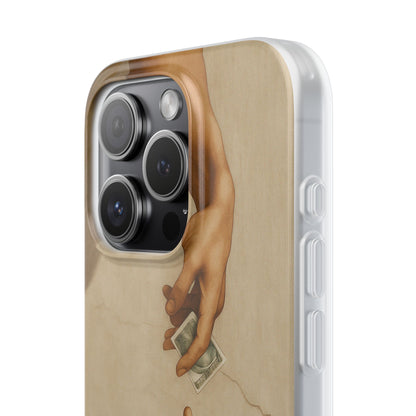 Vintage Motiv – „Creation of a Deal“ Handyhülle – Satirisches Kunst-Motiv – Stoßfester Schutz | True Insights Design mit Humor