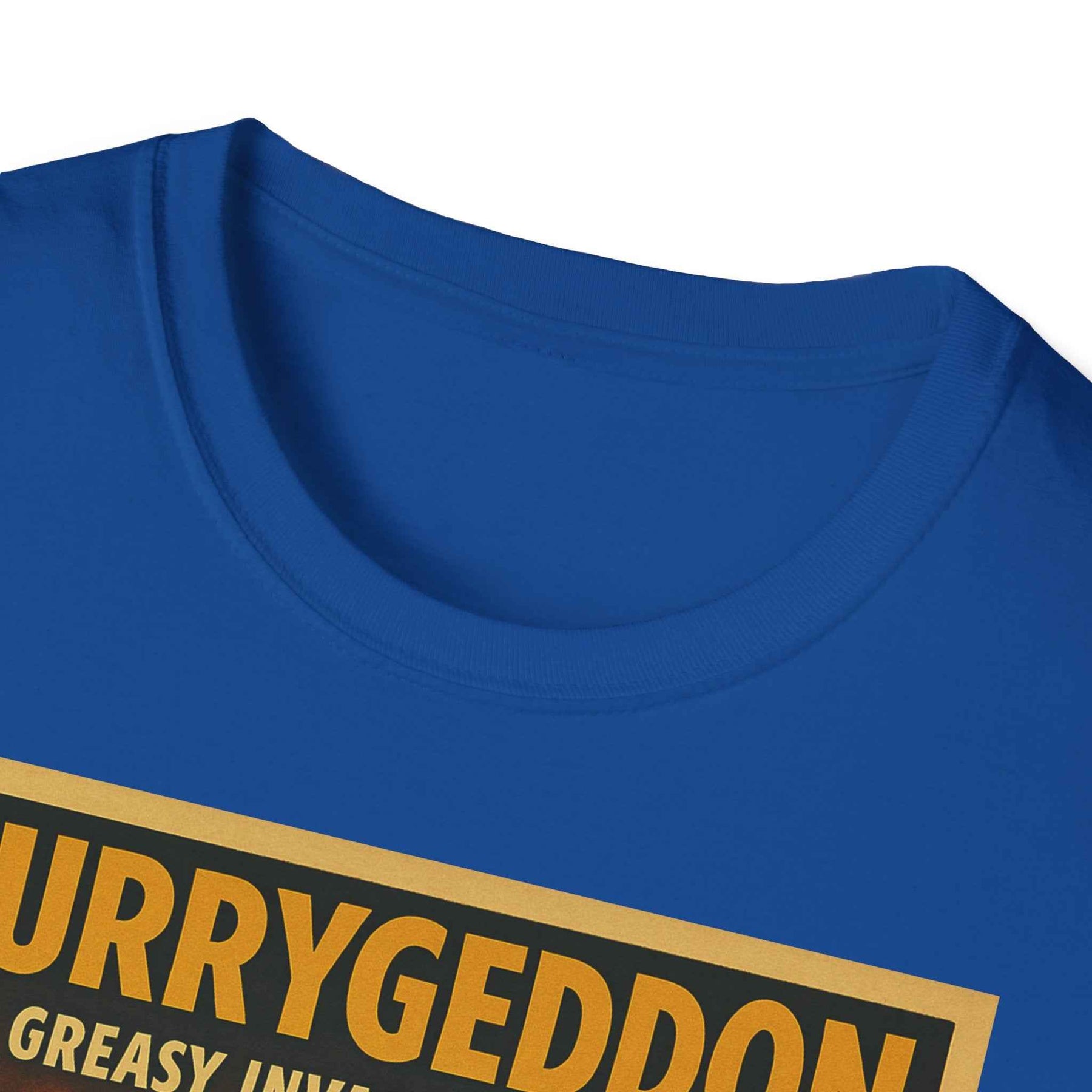 CurryGeddon T-Shirt - Retro Horror Design