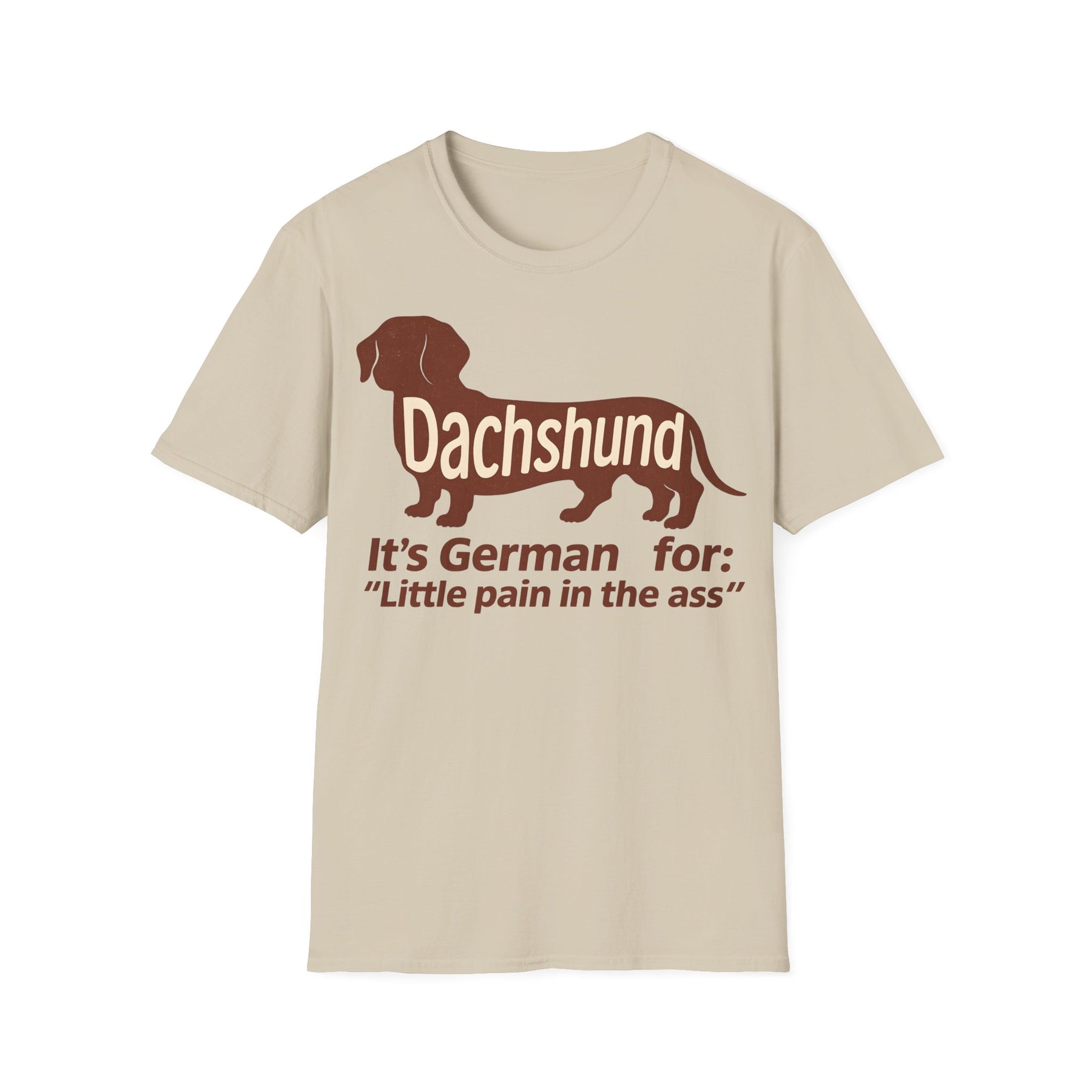 Dachshund: Little pain in the ass | Vintage Look für Hundefans mit Humor – Lustiges T-Shirt | True Insights – Bild 10
