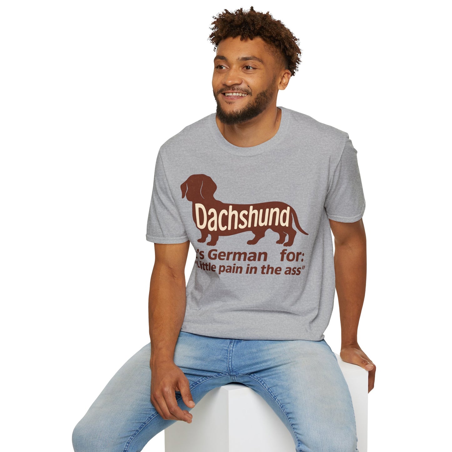 Dachshund: Little pain in the ass | Vintage Look für Hundefans mit Humor – Lustiges T-Shirt | True Insights – Bild 26