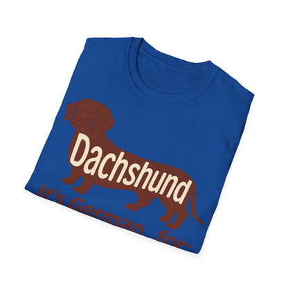 Dachshund: Little pain in the ass | Vintage Look für Hundefans mit Humor – Lustiges T-Shirt | True Insights – Bild 33