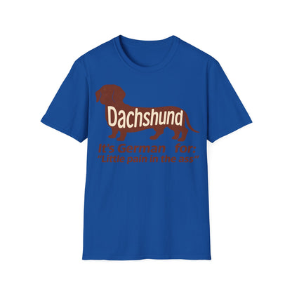 Dachshund: Little pain in the ass | Vintage Look für Hundefans mit Humor – Lustiges T-Shirt | True Insights – Bild 7