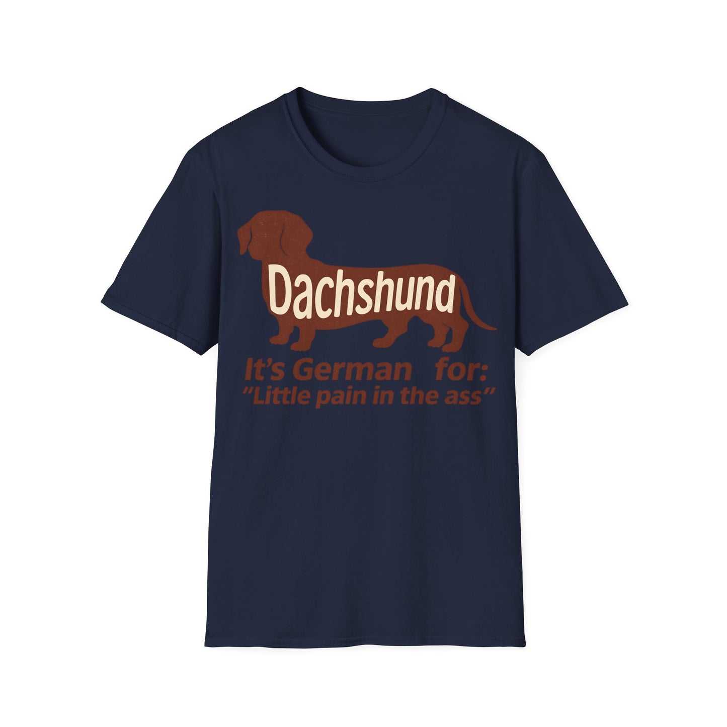 Dachshund: Little pain in the ass | Vintage Look für Hundefans mit Humor – Lustiges T-Shirt | True Insights – Bild 8