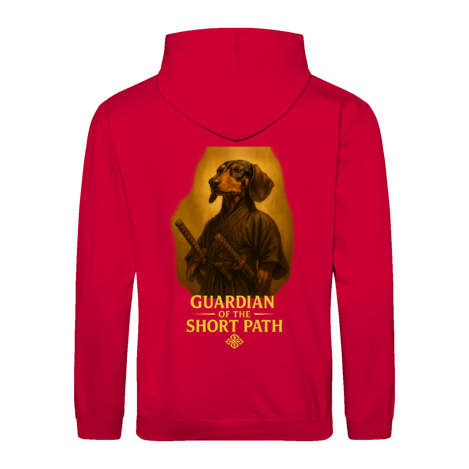Dackel „Guardian of the Short Path“ – Urban Fantasy Hoodie-True Insights